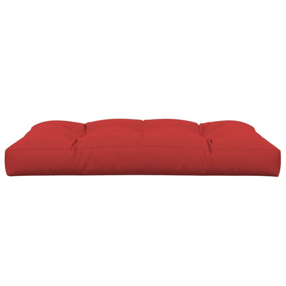 Cuscino per Pallet Rosso 120x80x12 cm in Tessuto | homemem39