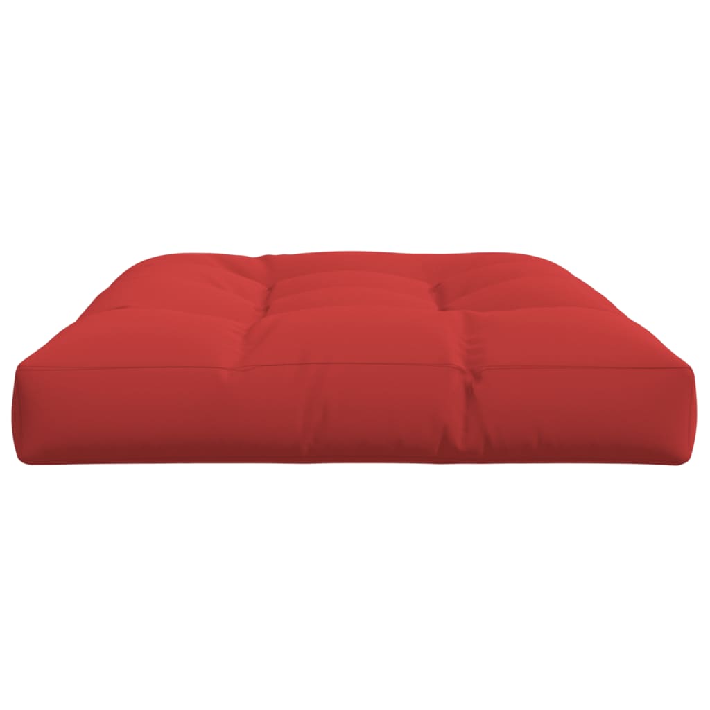 Cuscino per Pallet Rosso 120x80x12 cm in Tessuto | homemem39