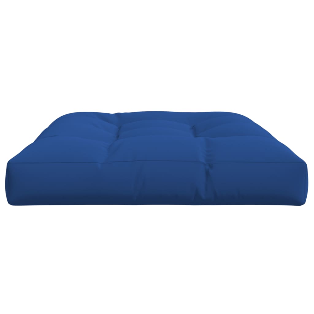 Cuscino per Pallet Blu Reale 120x80x12 cm in Tessuto | homemem39