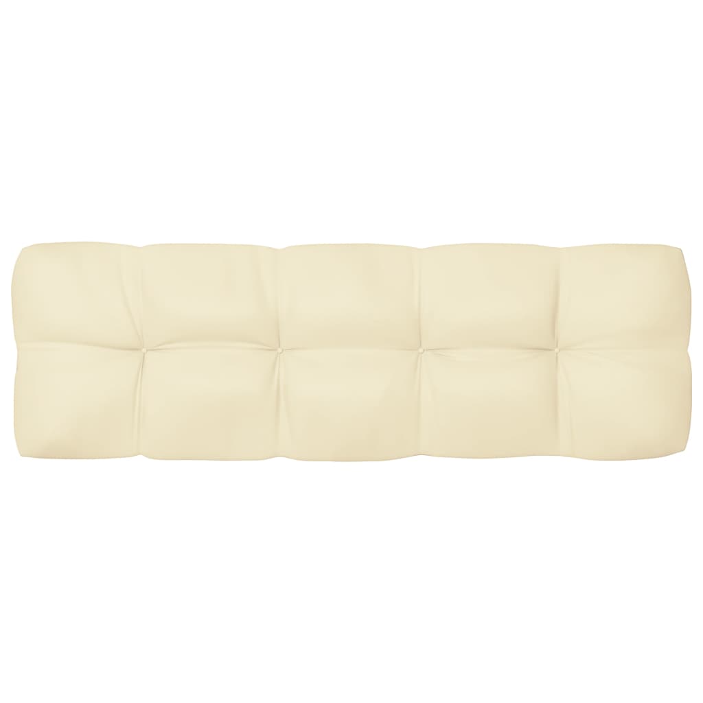 Cuscini per Divani su Pallet 7 pz Crema | homemem39