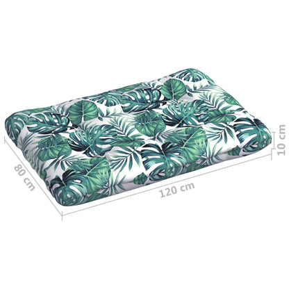 Cuscini per Divano Pallet 7 pz Motivo a Foglie | homemem39