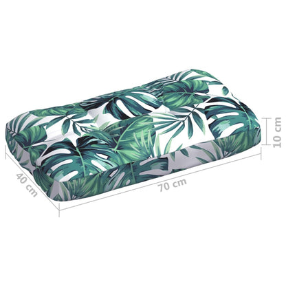 Cuscini per Divano Pallet 7 pz Motivo a Foglie | homemem39