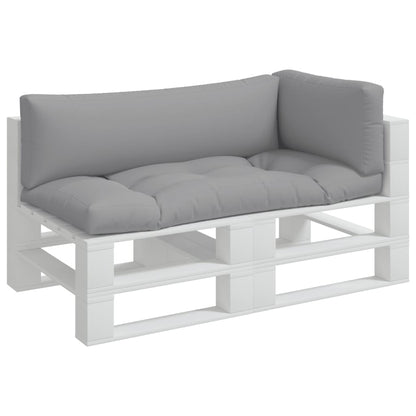 Cuscini per Pallet 3 pz Grigi in Tessuto | homemem39