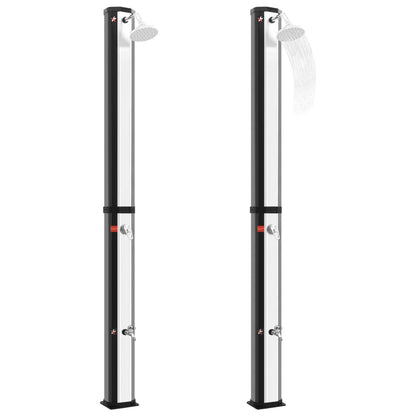 Outdoor Doccia Solare da Esterno con Soffione e Rubinetto 35 L - homemem39