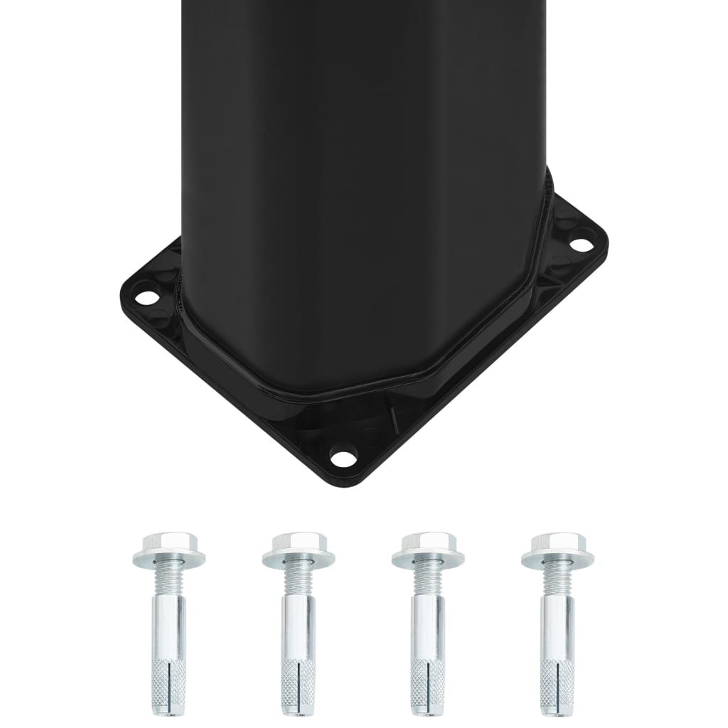 Outdoor Doccia Solare da Esterno con Soffione e Rubinetto 35 L Nero - homemem39