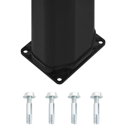 Outdoor Doccia Solare da Esterno con Soffione e Rubinetto 35 L Nero - homemem39