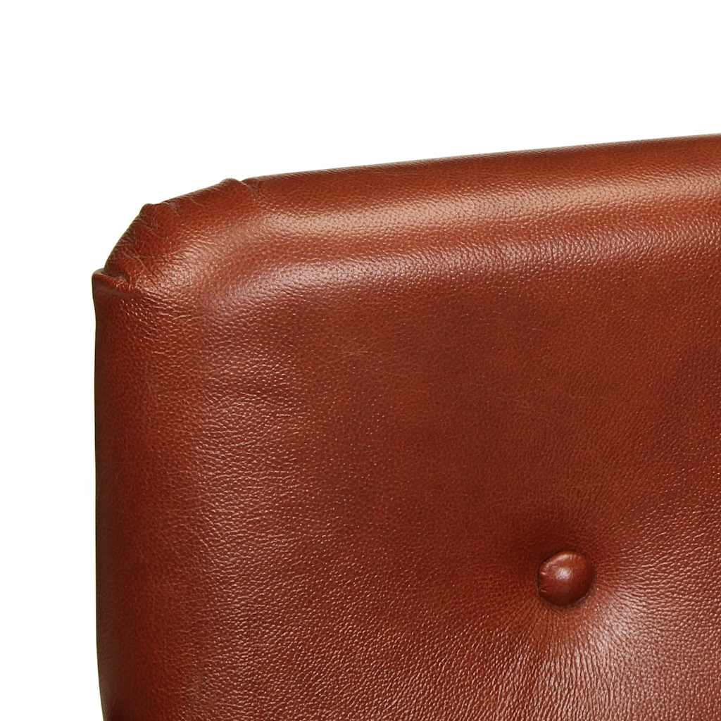 Poltrona a Pozzetto Marrone in Vera Pelle | homemem39