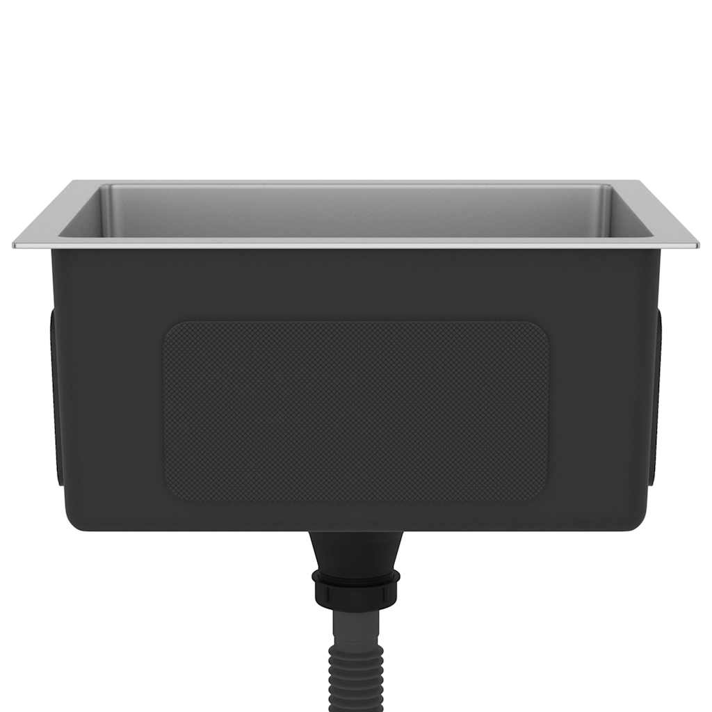 Lavello da Cucina Lavorato a Mano in Acciaio Inox - homemem39