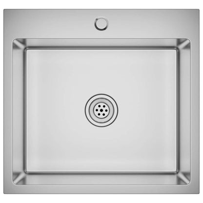 Lavello da Cucina Lavorato a Mano in Acciaio Inox | homemem39