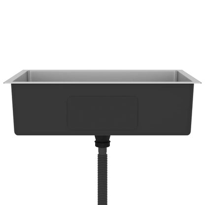 Lavello da Cucina Lavorato a Mano in Acciaio Inox - homemem39