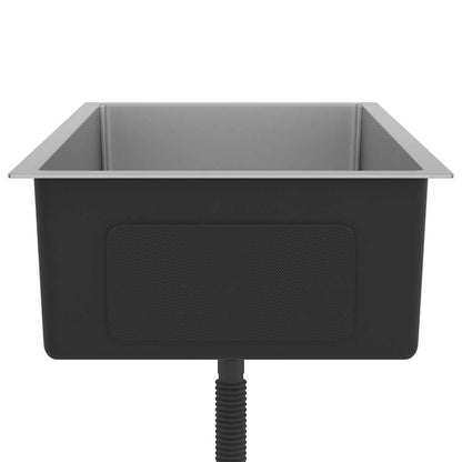 Lavello da Cucina Lavorato a Mano in Acciaio Inox | homemem39