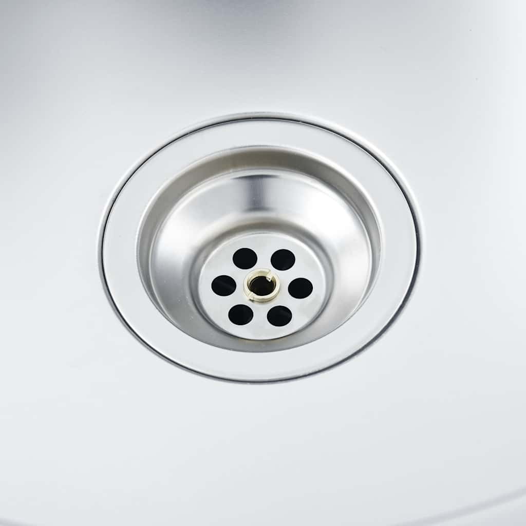 Lavello da Cucina Lavorato a Mano in Acciaio Inox | homemem39