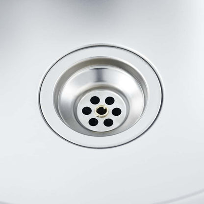 Lavello da Cucina Lavorato a Mano in Acciaio Inox | homemem39