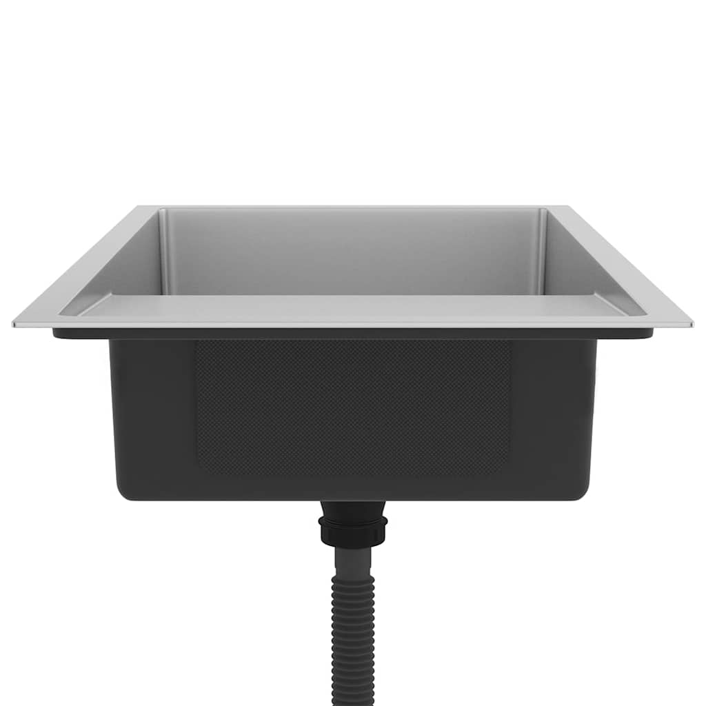Lavello da Cucina Lavorato a Mano in Acciaio Inox | homemem39