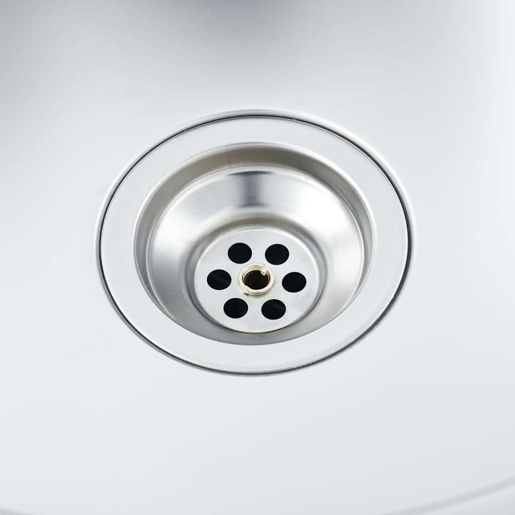 Lavello da Cucina Lavorato a Mano in Acciaio Inox | homemem39