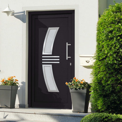 Porta di Ingresso Antracite 88x200 cm | homemem39