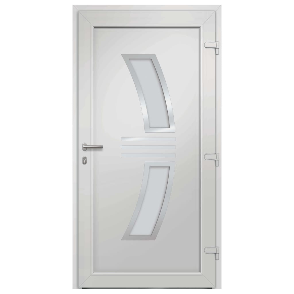 Porta di Ingresso Antracite 98x208 cm | homemem39