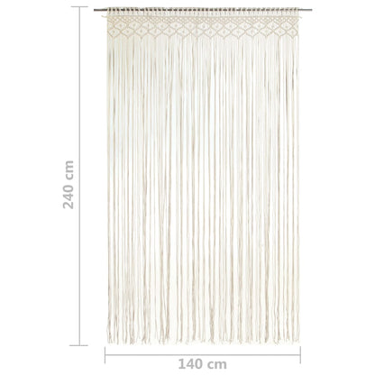 Tenda Macramè 140x240 cm in Cotone | homemem39