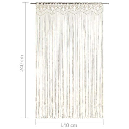 Tenda Macramè 140x240 cm in Cotone | homemem39