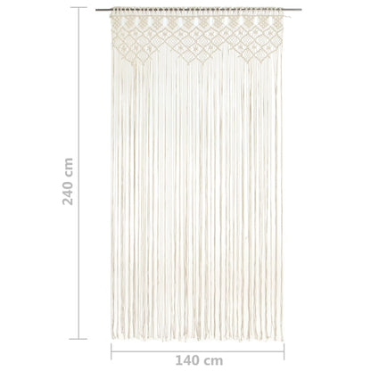 Tenda Macramè 140x240 cm in Cotone | homemem39