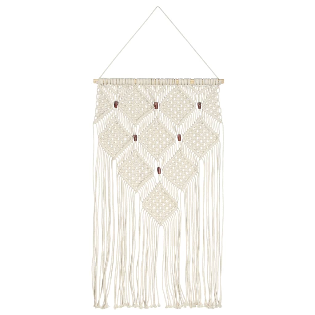 Decorazione da Parete in Macramè 40x80 cm Cotone | homemem39