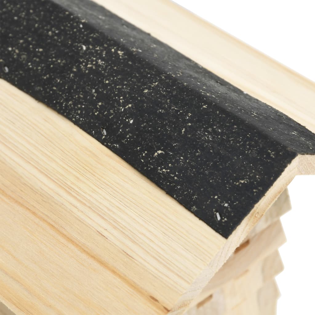 Casetta delle Api in Legno Massello di Abete 22x20x20 cm - homemem39