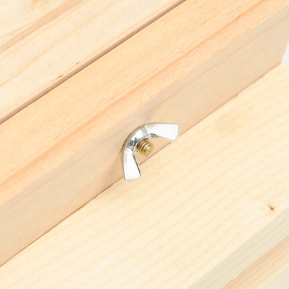 Casetta delle Api in Legno Massello di Abete 22x20x20 cm - homemem39