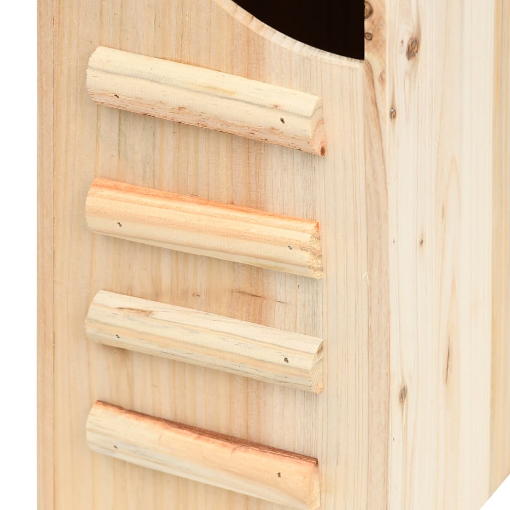 Casetta per Pipistrelli in Legno Massello di Abete 30x20x38 cm | homemem39