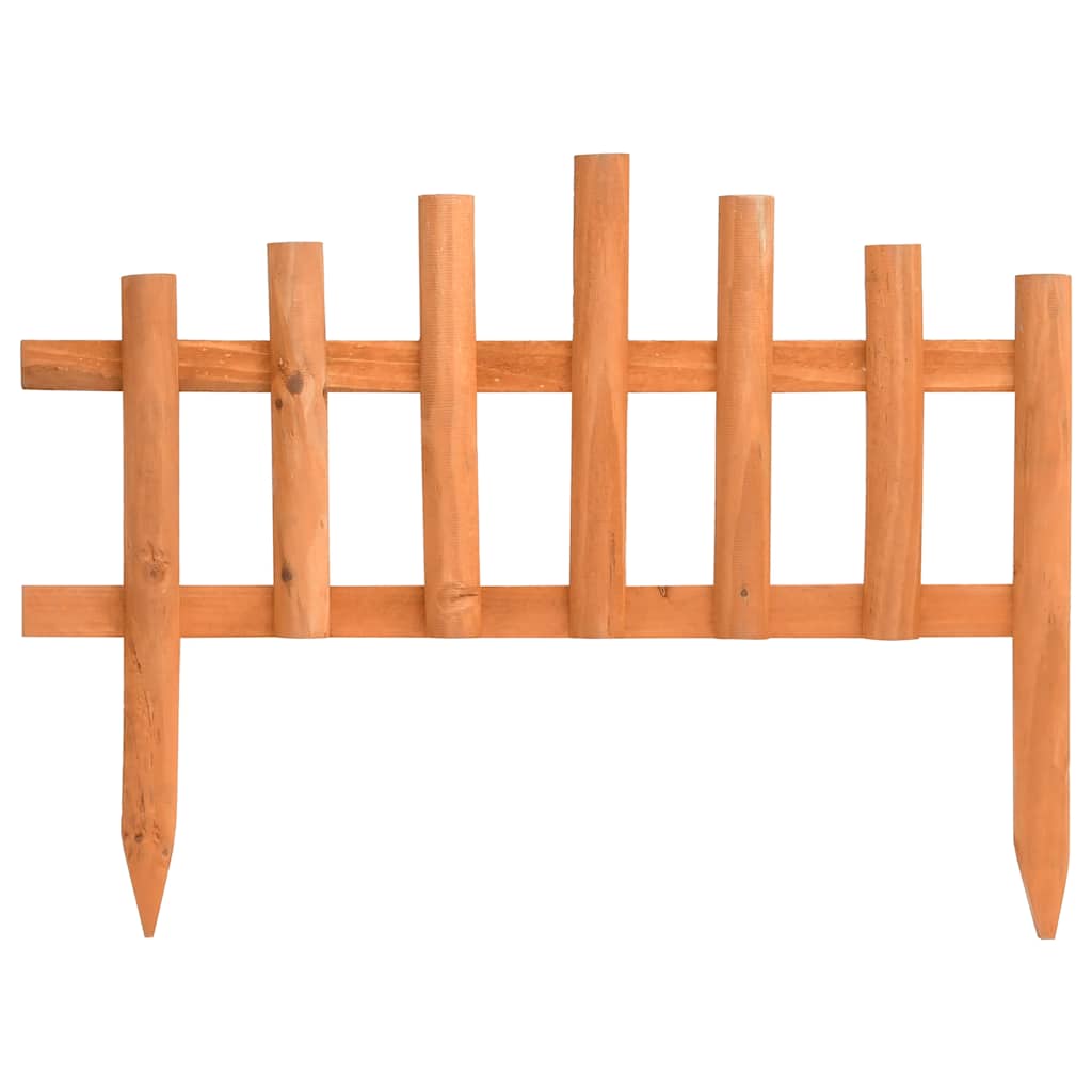 Bordature per Prato 10 pz in Legno di Abete 4,4 m | homemem39
