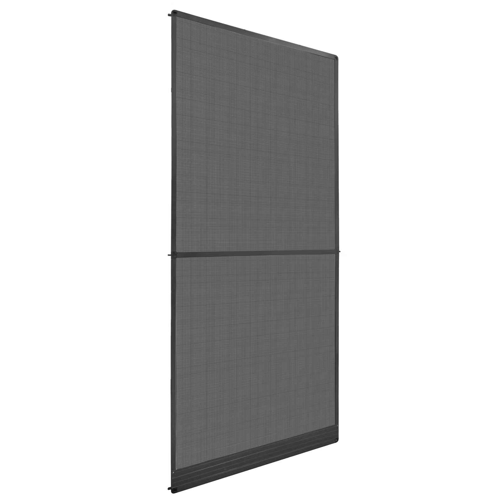 Schermo Insetti a Battente Antracite e Nero 100 x 215 cm | homemem39