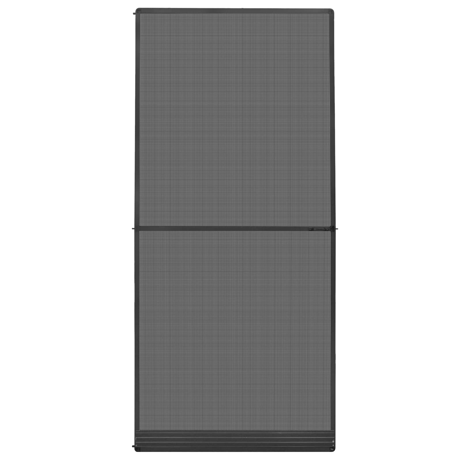 Schermo Insetti a Battente Antracite e Nero 100 x 215 cm | homemem39