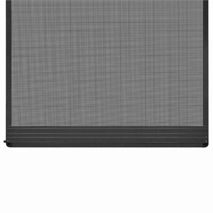 Schermo Insetti a Battente Antracite e Nero 120 x 240 cm | homemem39