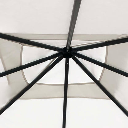 Gazebo 3x3x2,6 m Crema 160 g/m² - homemem39