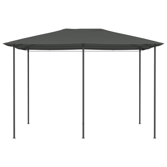 Gazebo 3x4x2,6 m Antracite 160 g/m² | homemem39