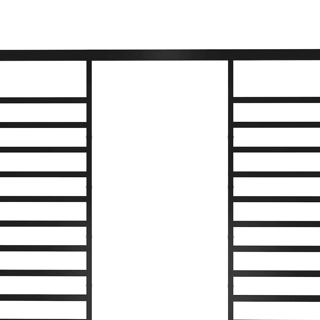 Gazebo con Tetto Retrattile 4x3x2,3 m Antracite 180 g/m²