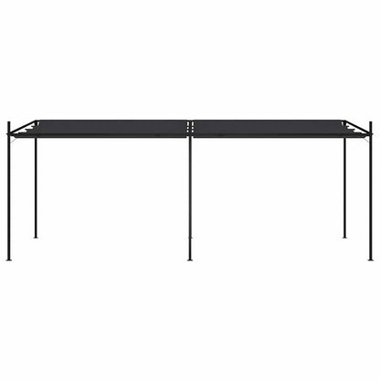 Gazebo con Tetto Retrattile 600x300x233 cm Antracite