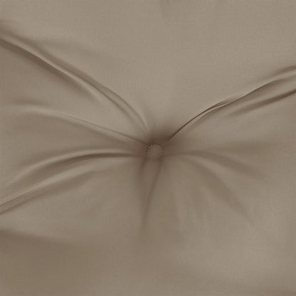 Cuscini per Sedia 4 pz Tortora 50x50x7 cm Tessuto Oxford | homemem39