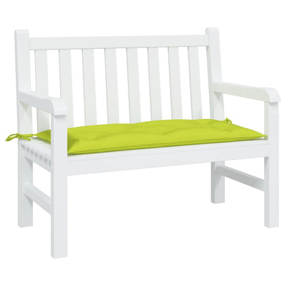 Cuscino per Panca Verde Brillante 100x50x7 cm in Tessuto Oxford | homemem39