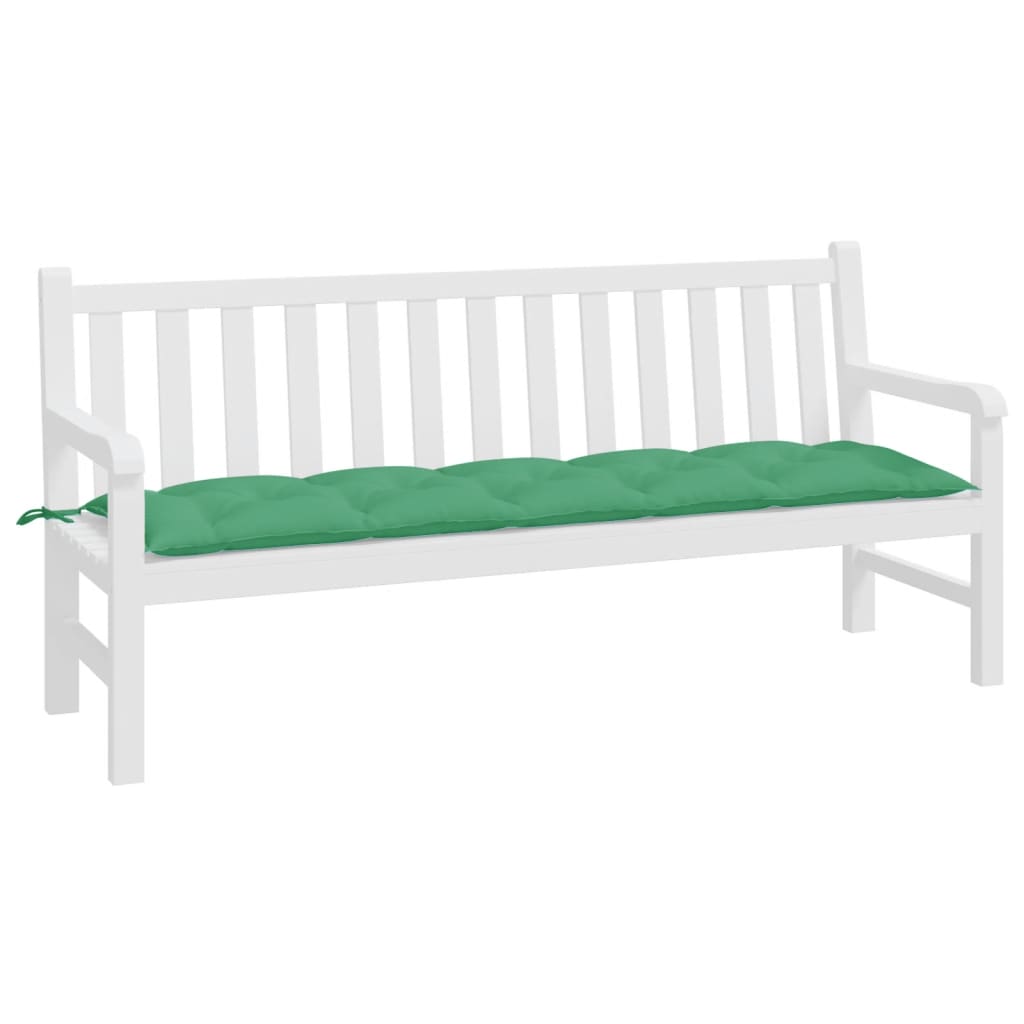 Cuscino per Panca Verde 180x50x7 cm in Tessuto Oxford | homemem39