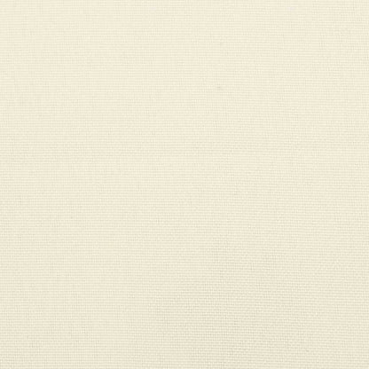 Cuscino per Panca Bianco Crema 200x50x7 cm in Tessuto Oxford