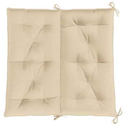 Cuscino per Panca Beige 100x(50+50)x7cm in Tessuto Oxford