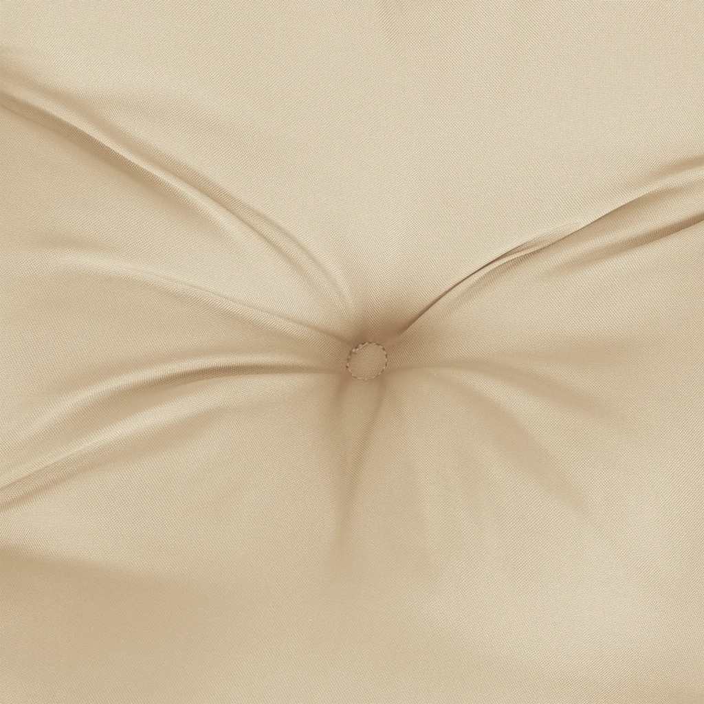 Cuscino per Panca Beige 100x(50+50)x7cm in Tessuto Oxford