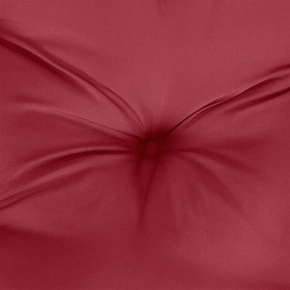 Cuscino per Panca Rosso Vino 100x(50+50)x7cm in Tessuto Oxford