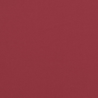 Cuscino per Panca Rosso Vino 100x(50+50)x7cm in Tessuto Oxford