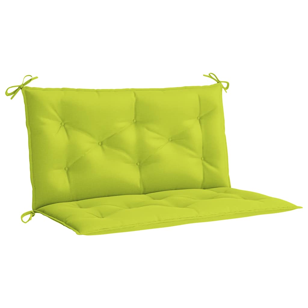 Cuscino Panca Verde Intenso 100x(50+50)x7cm in Tessuto Oxford