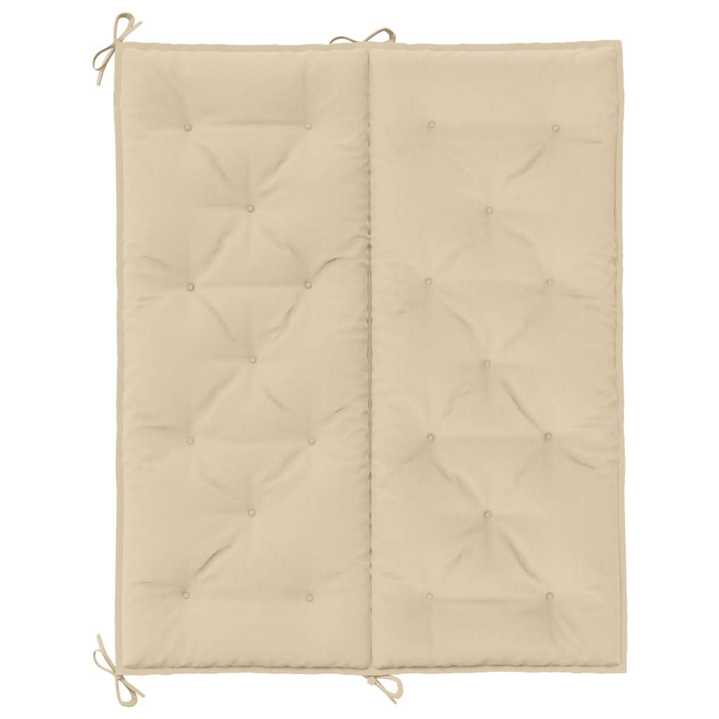 Cuscino per Panca Beige 120x(50+50)x7 cm in Tessuto Oxford | homemem39