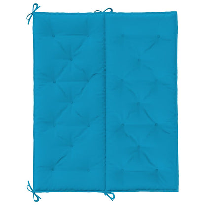Cuscino per Panca Azzurro 120x(50+50)x7 cm in Tessuto Oxford