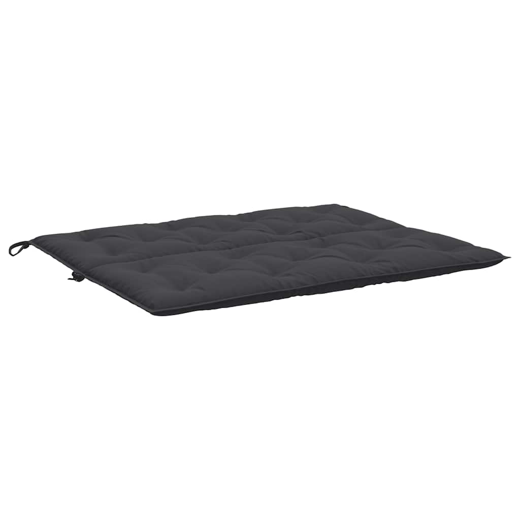 Cuscino per Panca Nero 120x(50+50)x7 cm in Tessuto Oxford | homemem39