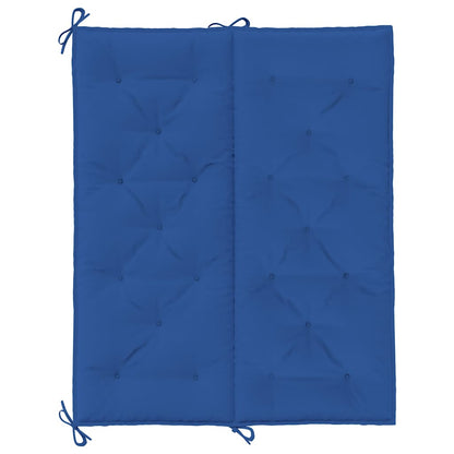 Cuscini per Panca 2 pz Blu 120x50x7 cm in Tessuto Oxford