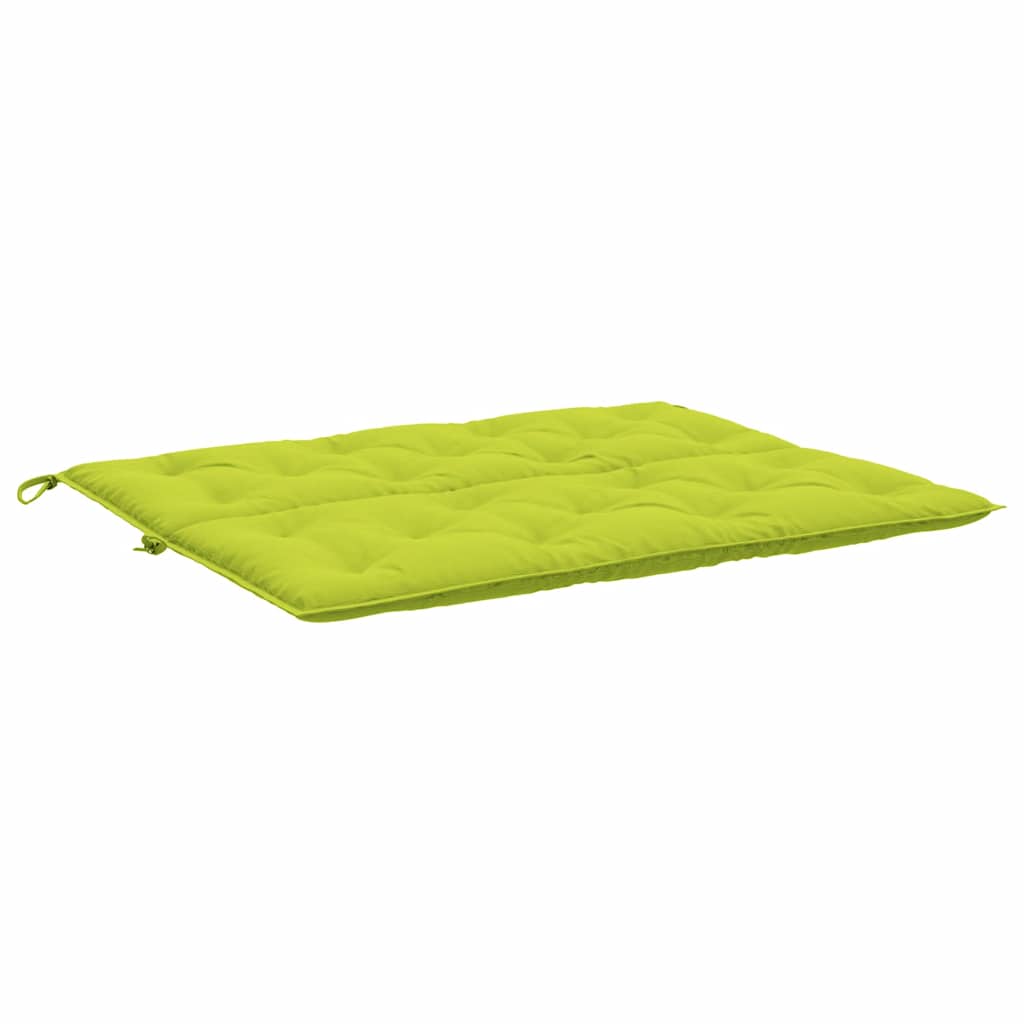 Cuscini per Panca 2 pz Verde Intenso 120x50x7 cm Tessuto Oxford | homemem39
